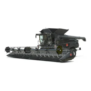 Non conventional combine harvester MF IDEAL