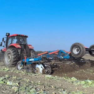 1bzm-5.0 36PCS 24inch 620mm Hydraulic Disc Harrow Speed Tiller Tractor Trailed Agricultural Machinery Farm Equipment Cultivator
