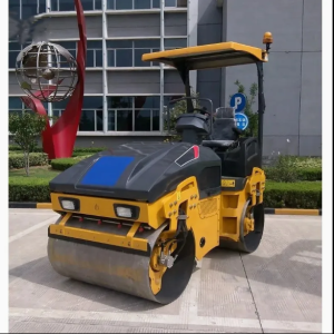 China Brand New Road Machinery Xmr303 3 Ton Double Steel Wheel Pneumatic Tire Roller Mini Asphalt Double Drum Hydraulic Vibratory Compactor Road Roller