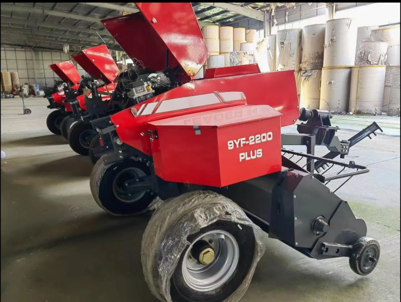 High Density Straw Square Hay Baler for Corn Stalks Rice Straw and Wheat Residues