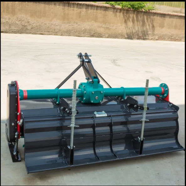 Heavy Duty Tractor Mounted 3-Piont Hitch Rotary Tiller with Replaceable Blades