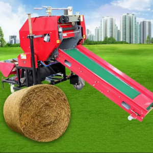 Mini Farm Use Corn Silage Packing Machine Square Hay Baler Wrapper Machine Silage Hay Round Baler