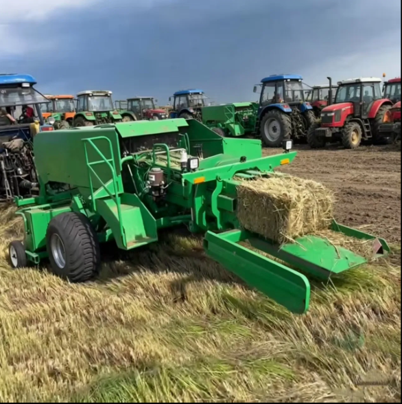 Popular Firm Structure Farm Square Baler Large Output Custom Square Baler for Field Hay Storage